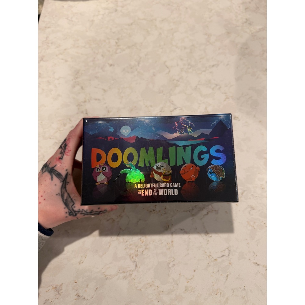 Doomlings Card Game for the End of the‎ World New Sealed 167 Cards 2-6 Players